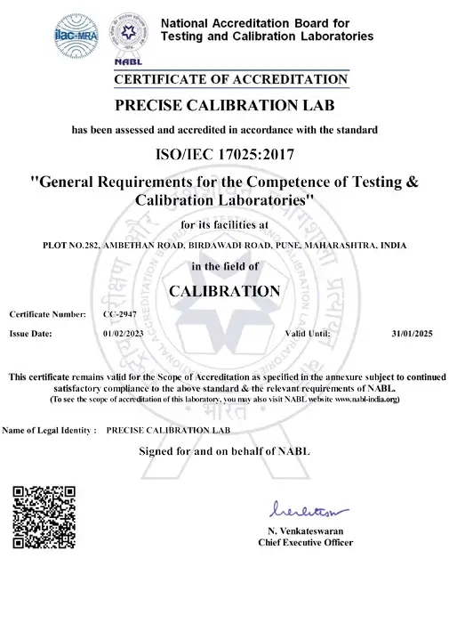 We are Calibration Services Provider of Analog Torque Meter in Pune